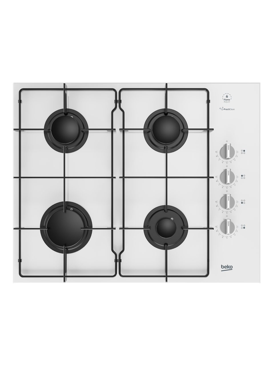 Beko BOCD D 6511 EKB Beyaz Cam Ankastre Ocak