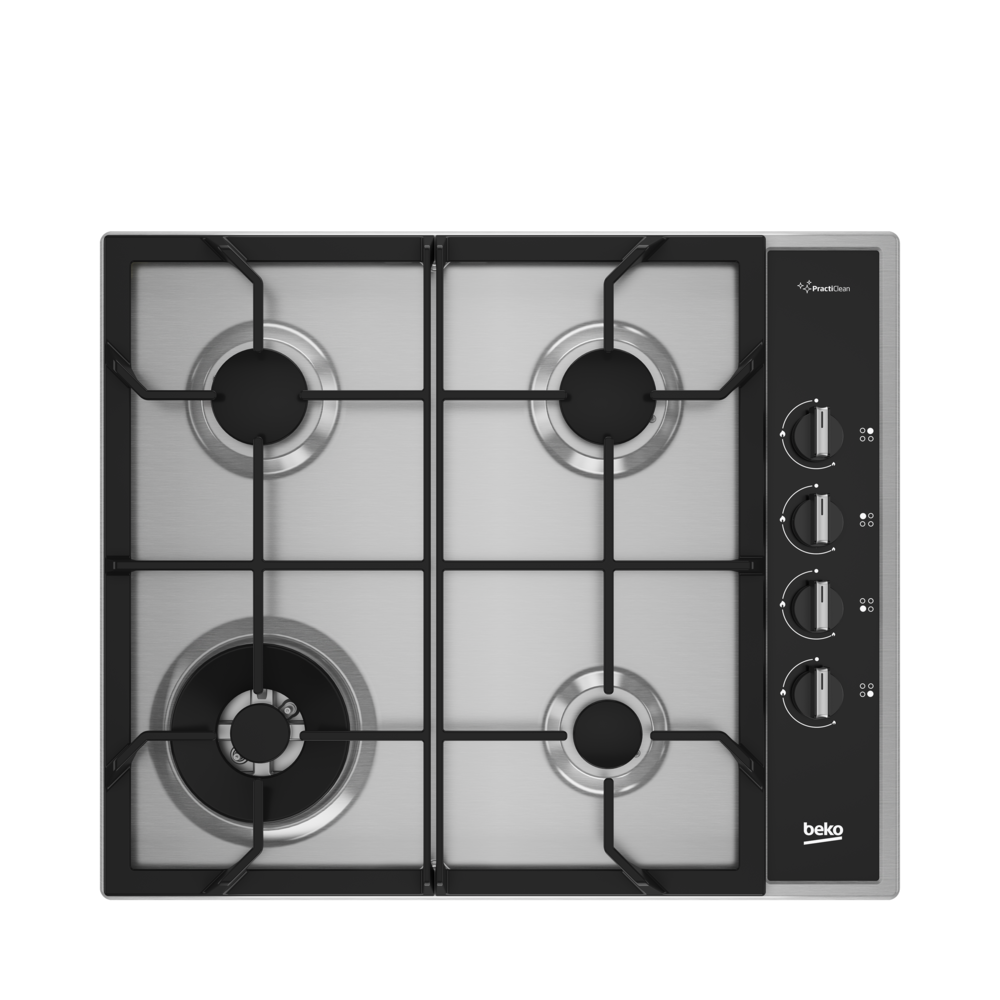 Beko BOMD D 6110 DWI Wok Gözlü Inox Ankastre Ocak