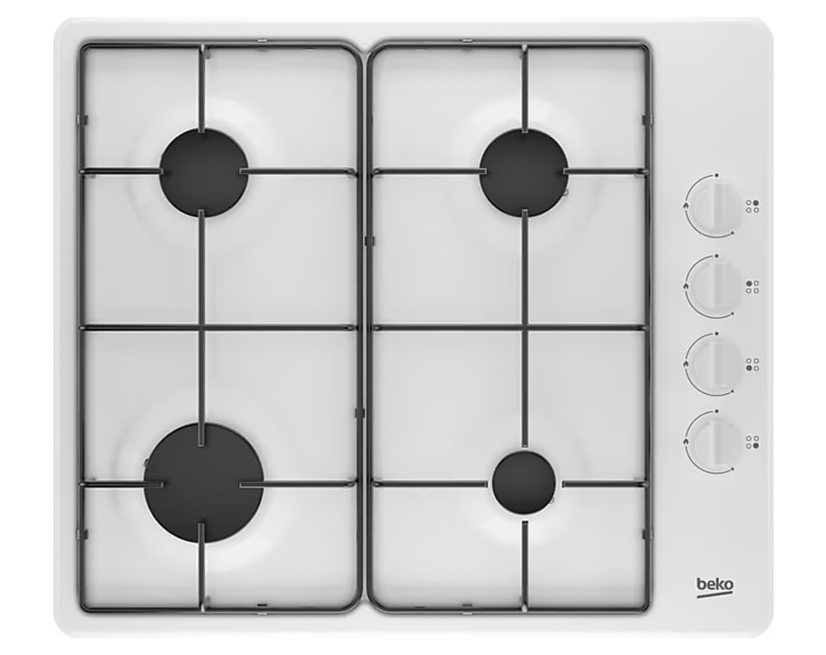 Beko BSOMD D 611EB Beyaz Set Üstü Ocak