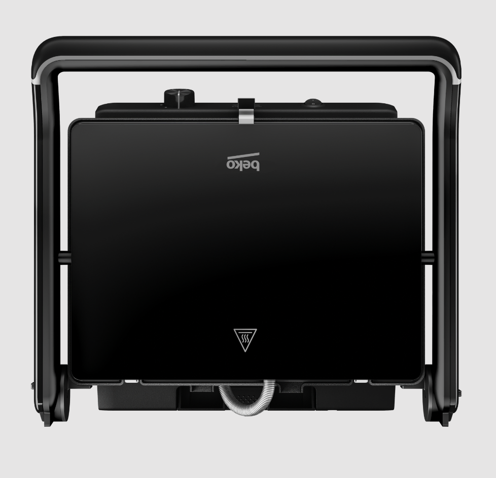 Beko TM 5046 CB Floral Siyah 2400 W Tost Makinesi