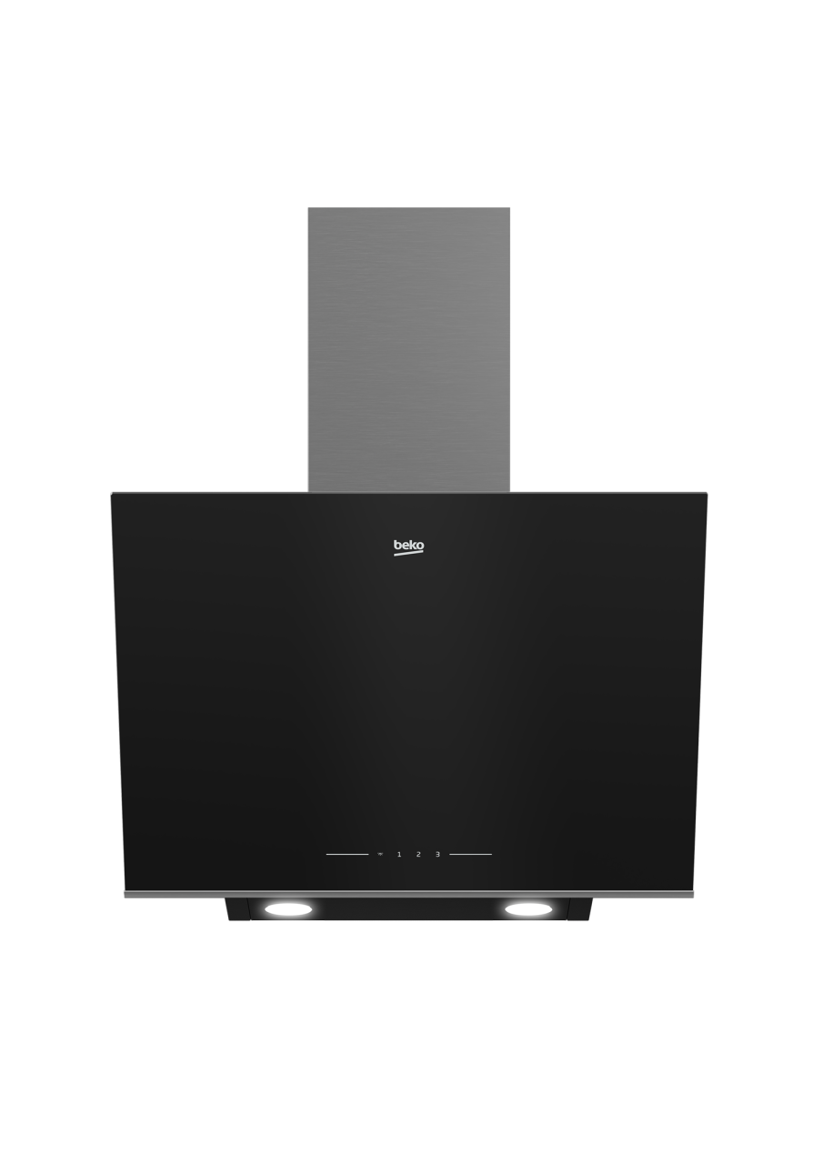 Beko BDE 6060 S Siyah Duvar Tipi Davlumbaz