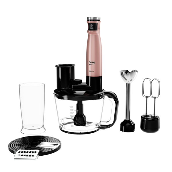 Beko RHB 5050 R Floral Rose 1500 W Blender Seti