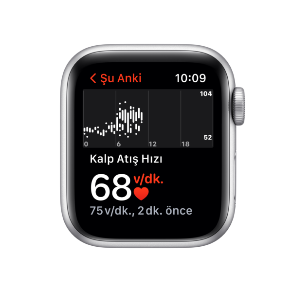 Apple Watch Nike SE GPS 44mm Gümüş Giyilebilir Teknoloji