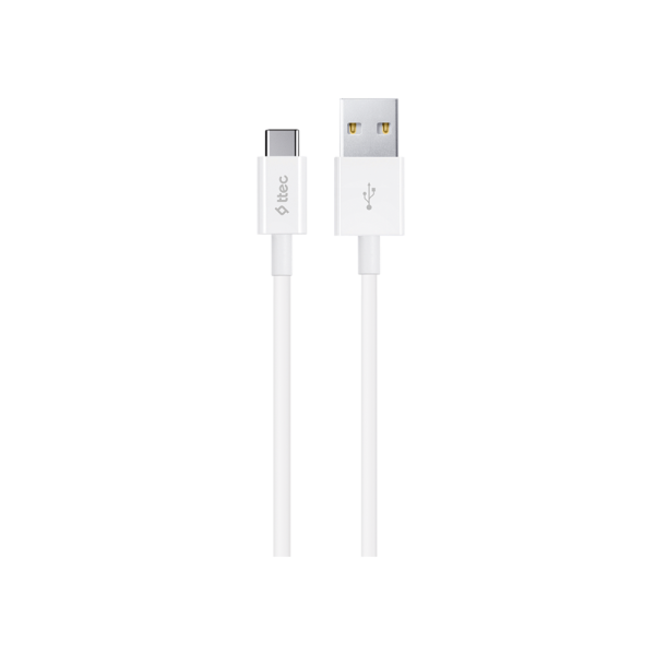 Ttec Type-C USB 2.0 1.2 m 2DK12B Beyaz Şarj Kablosu